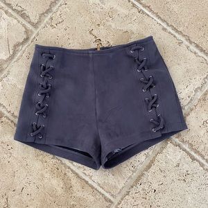 Emory Park suede shorts